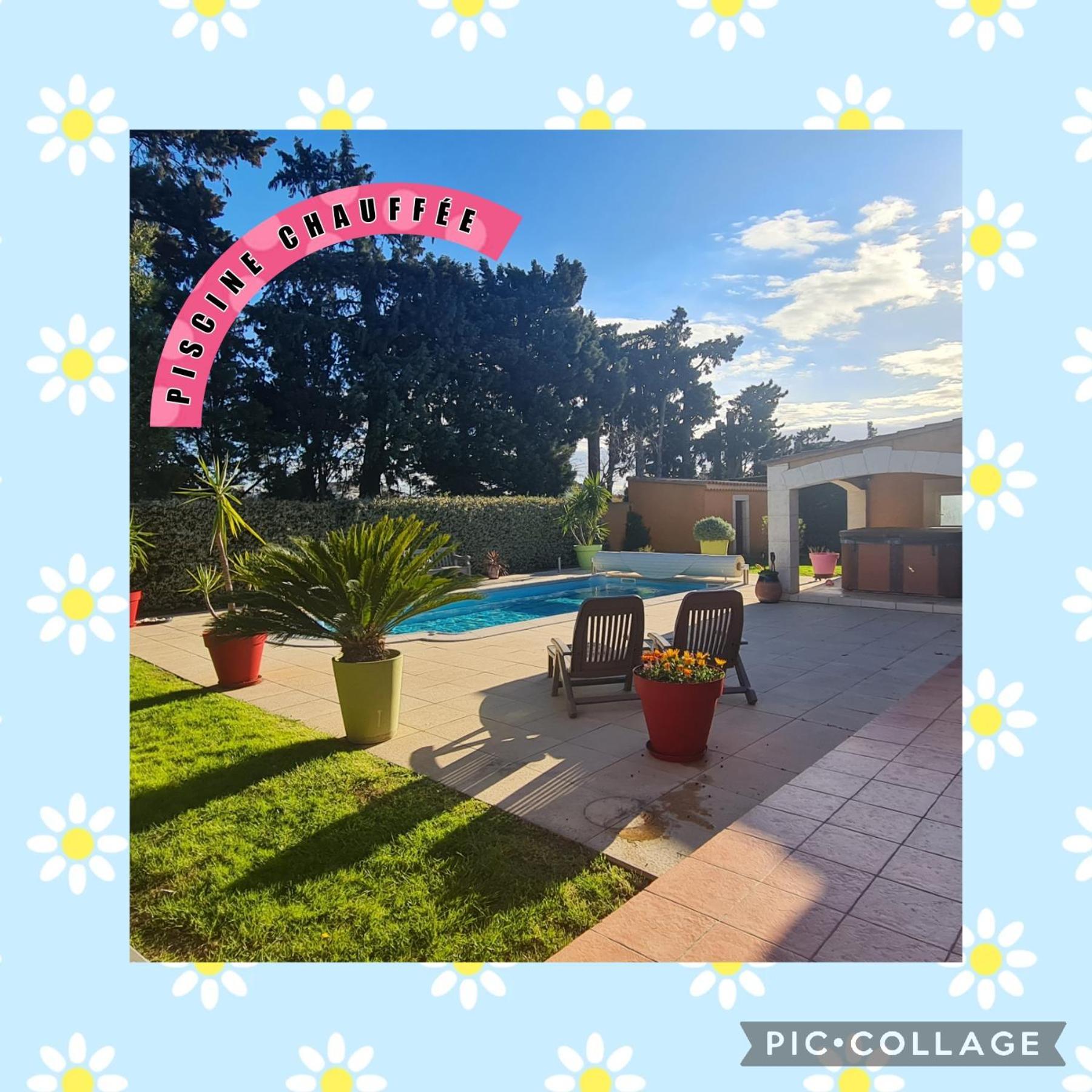 VILLA FLAMENCA - piscine chauffée Châteaurenard Exterior foto